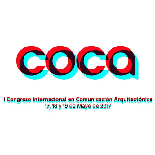 Portada de COCA, primer congreso internacional en comunicación arquitectónica