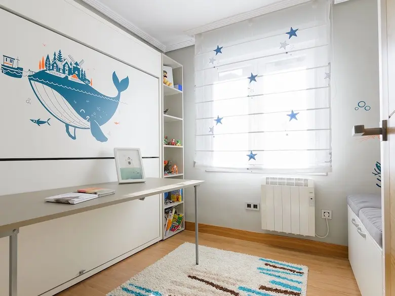 Habitación infantil diseñada para los gustos del niño